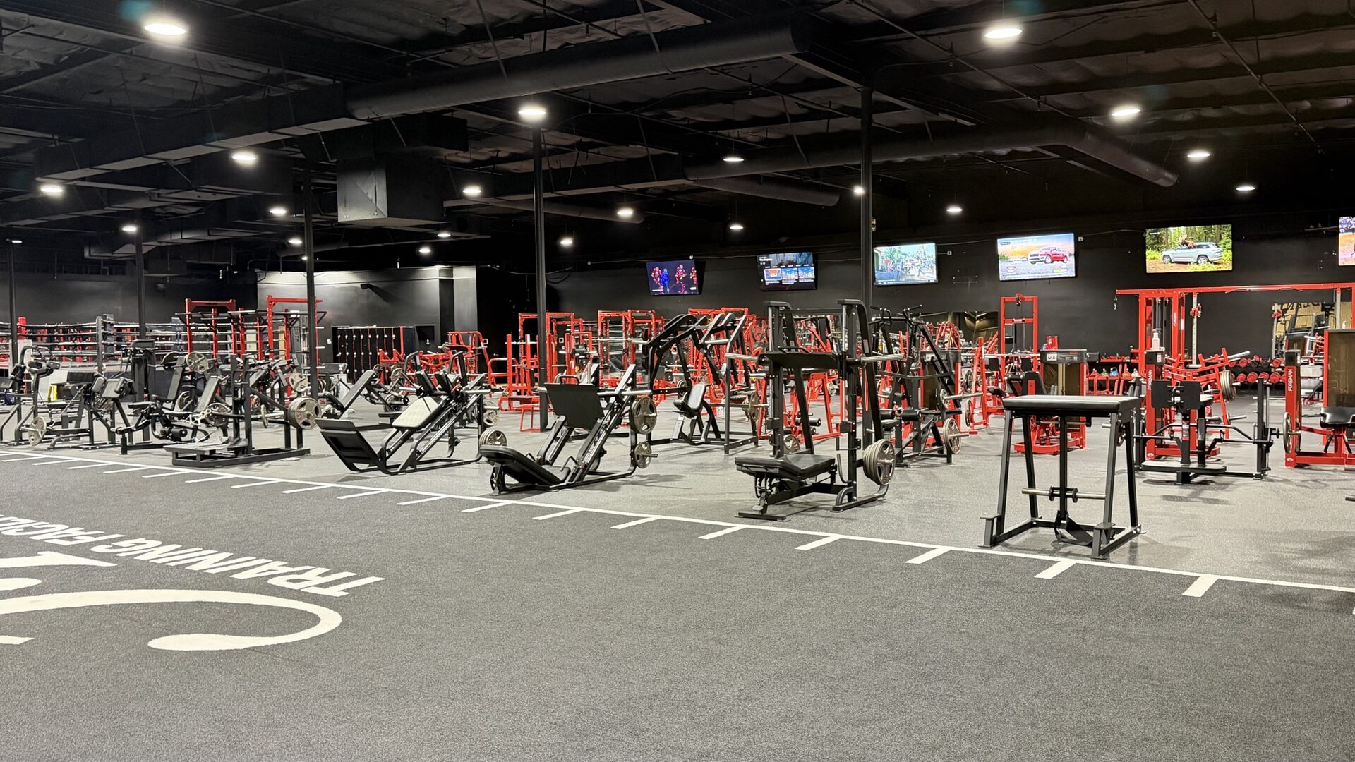 316 Training Facility equipment floor