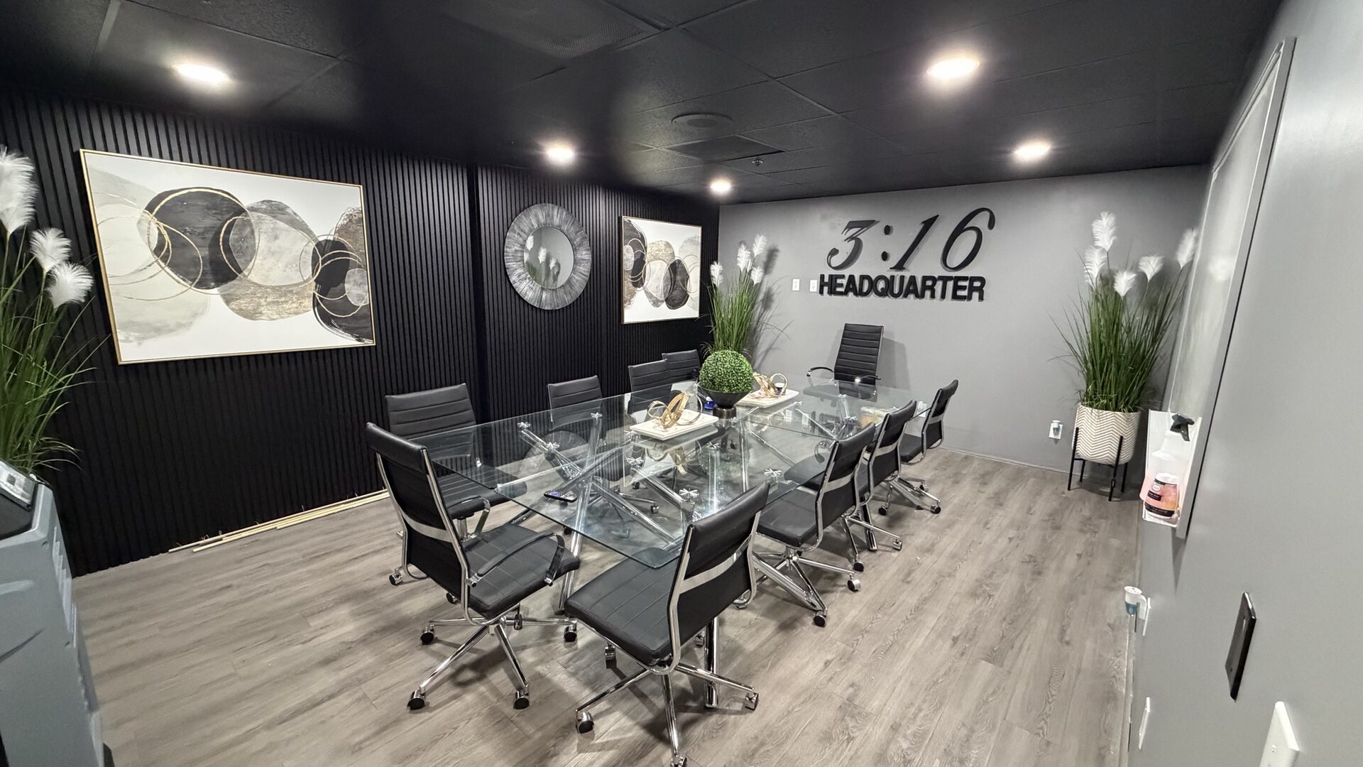 3:16 Recovery Lounge with massage chairs
